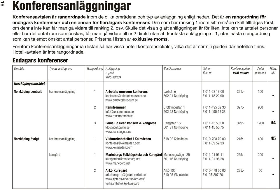 Den som har ranking 1 inom sitt område skall tillfrågas först, om denna inte kan får man gå vidare till ranking 2, osv.