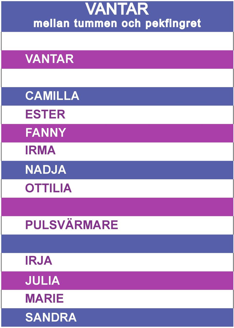 FANNY IRMA NADJA OTTILIA