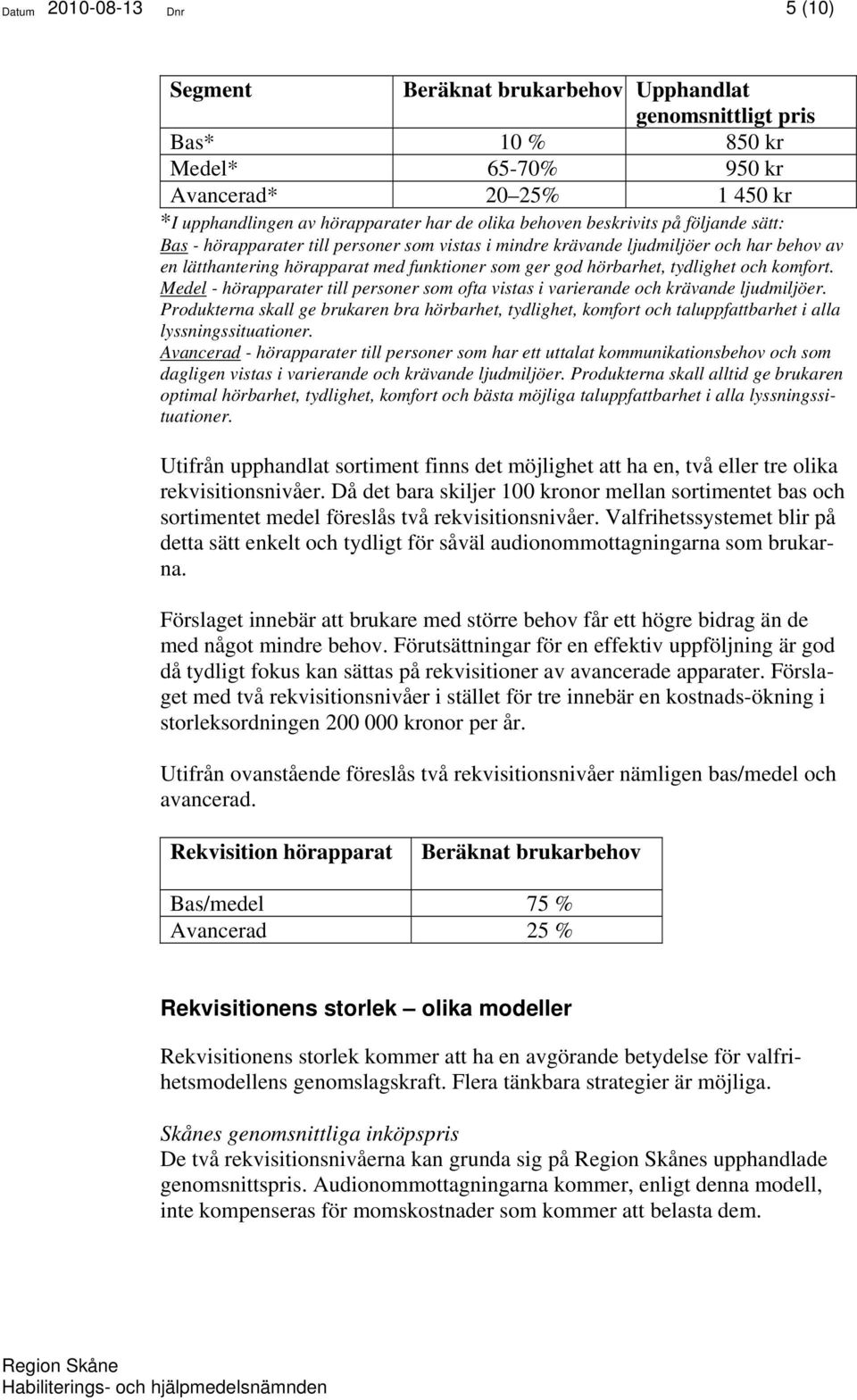tydlighet och komfort. Medel - hörapparater till personer som ofta vistas i varierande och krävande ljudmiljöer.