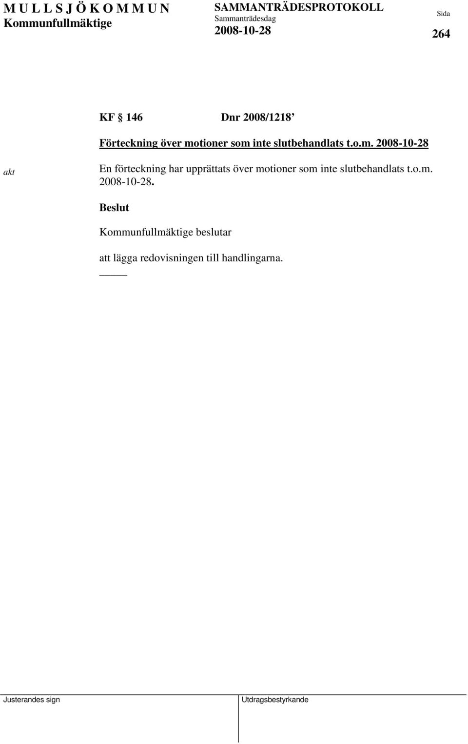 upprättats över mo