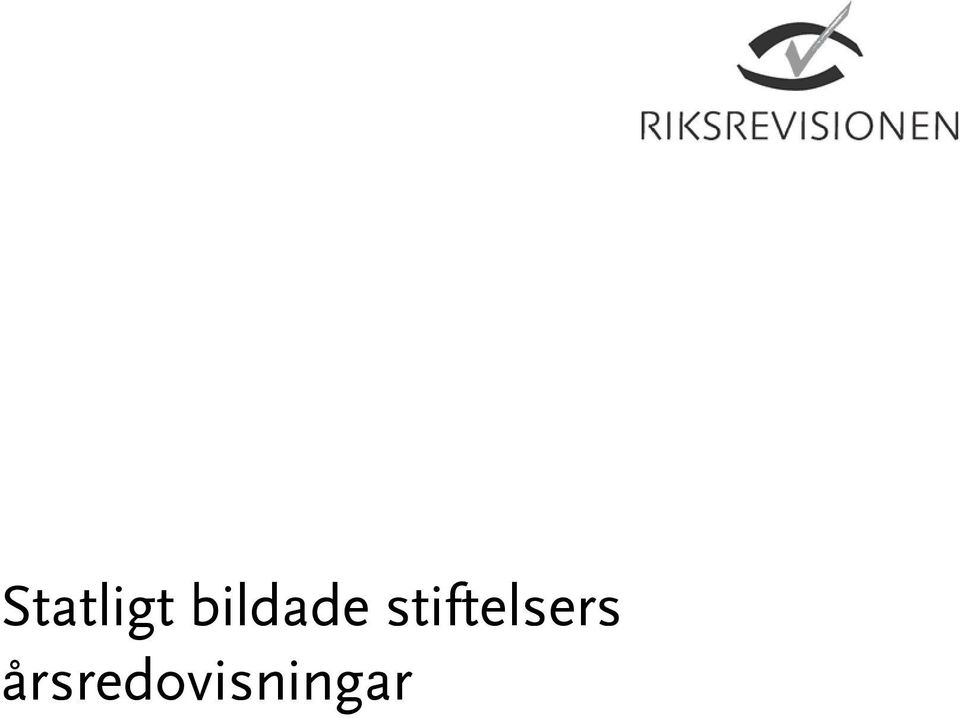 stiftelsers