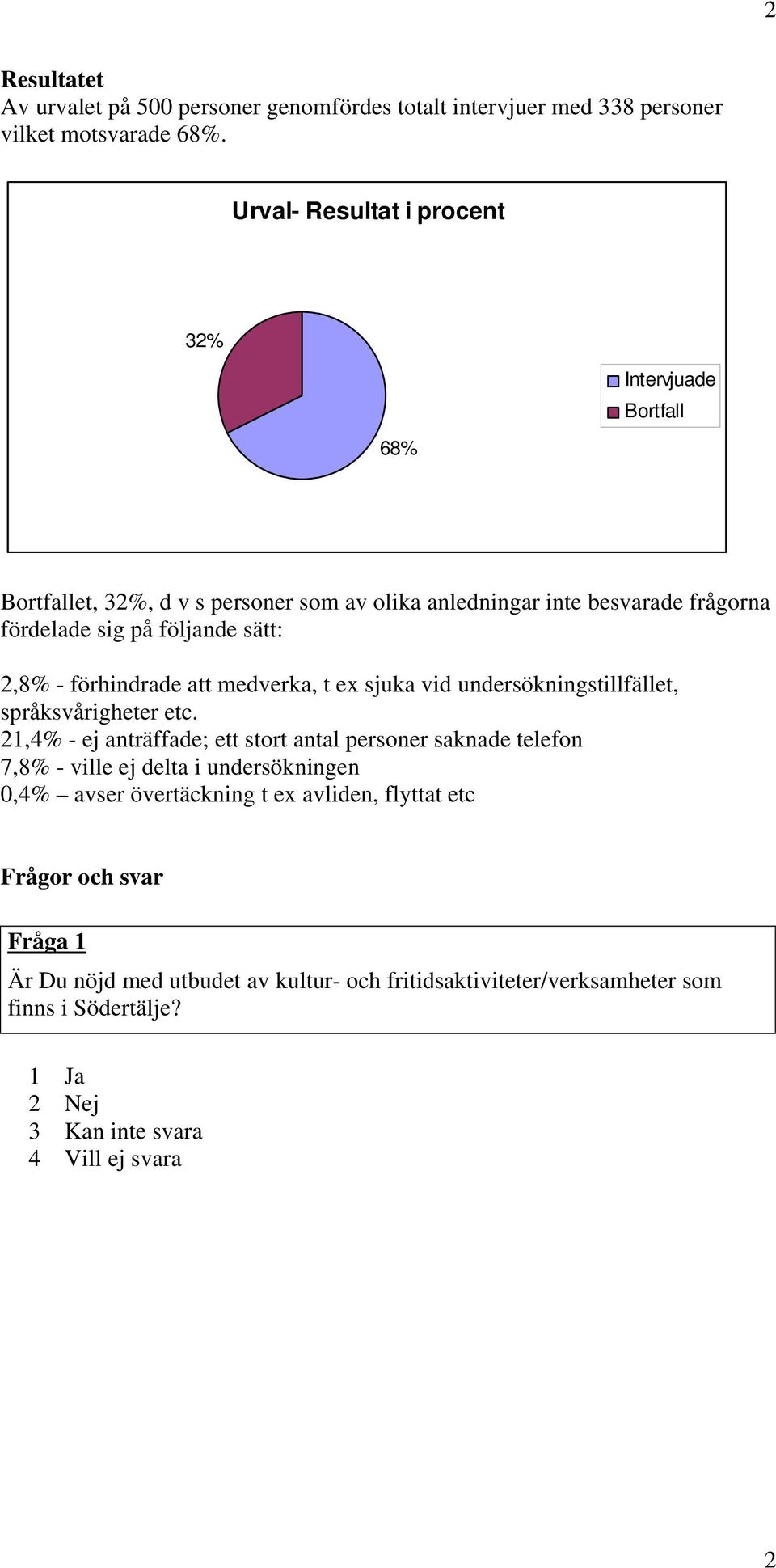 - förhindrade att medverka, t ex sjuka vid undersökningstillfället, språksvårigheter etc.