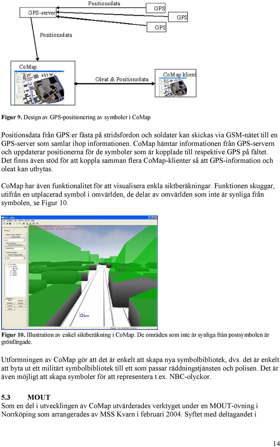 Det finns även stöd för att koppla samman flera CoMap-klienter så att GPS-information och oleat kan utbytas. CoMap har även funktionalitet för att visualisera enkla siktberäkningar.