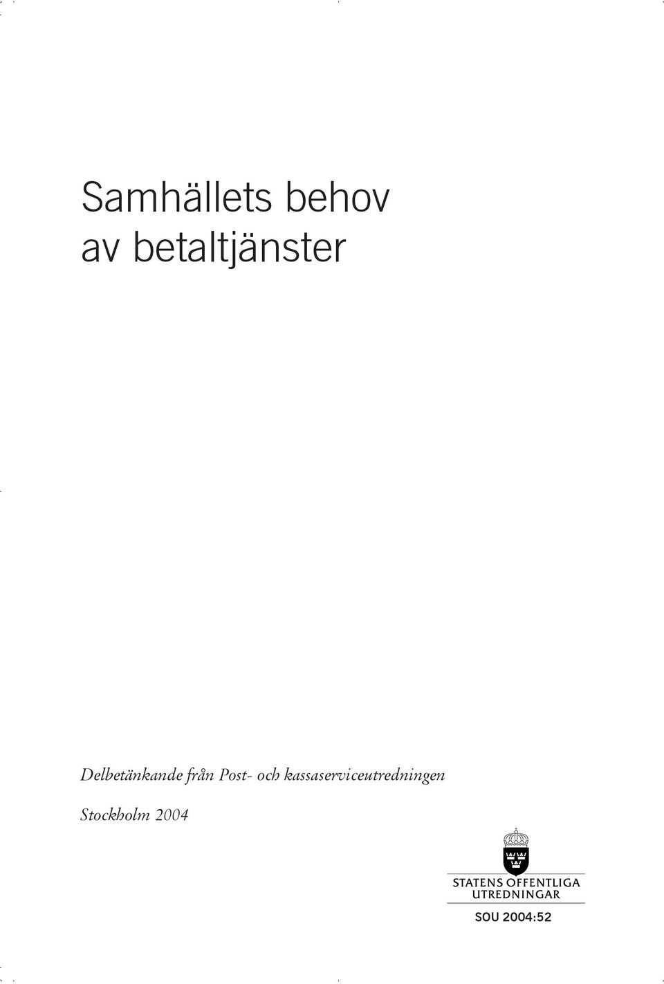 från Post- och