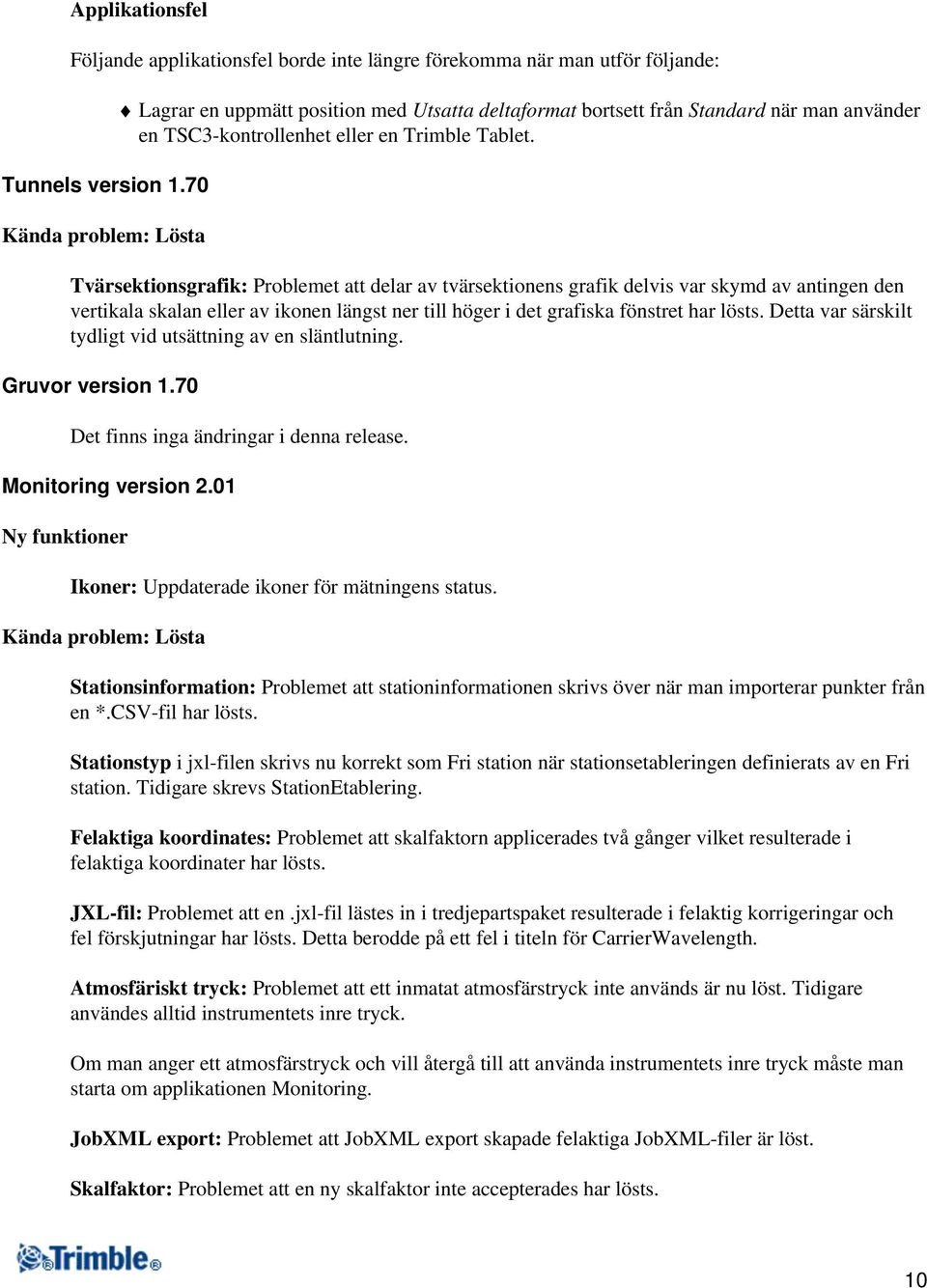 Tvärsektionsgrafik: Problemet att delar av tvärsektionens grafik delvis var skymd av antingen den vertikala skalan eller av ikonen längst ner till höger i det grafiska fönstret har lösts.