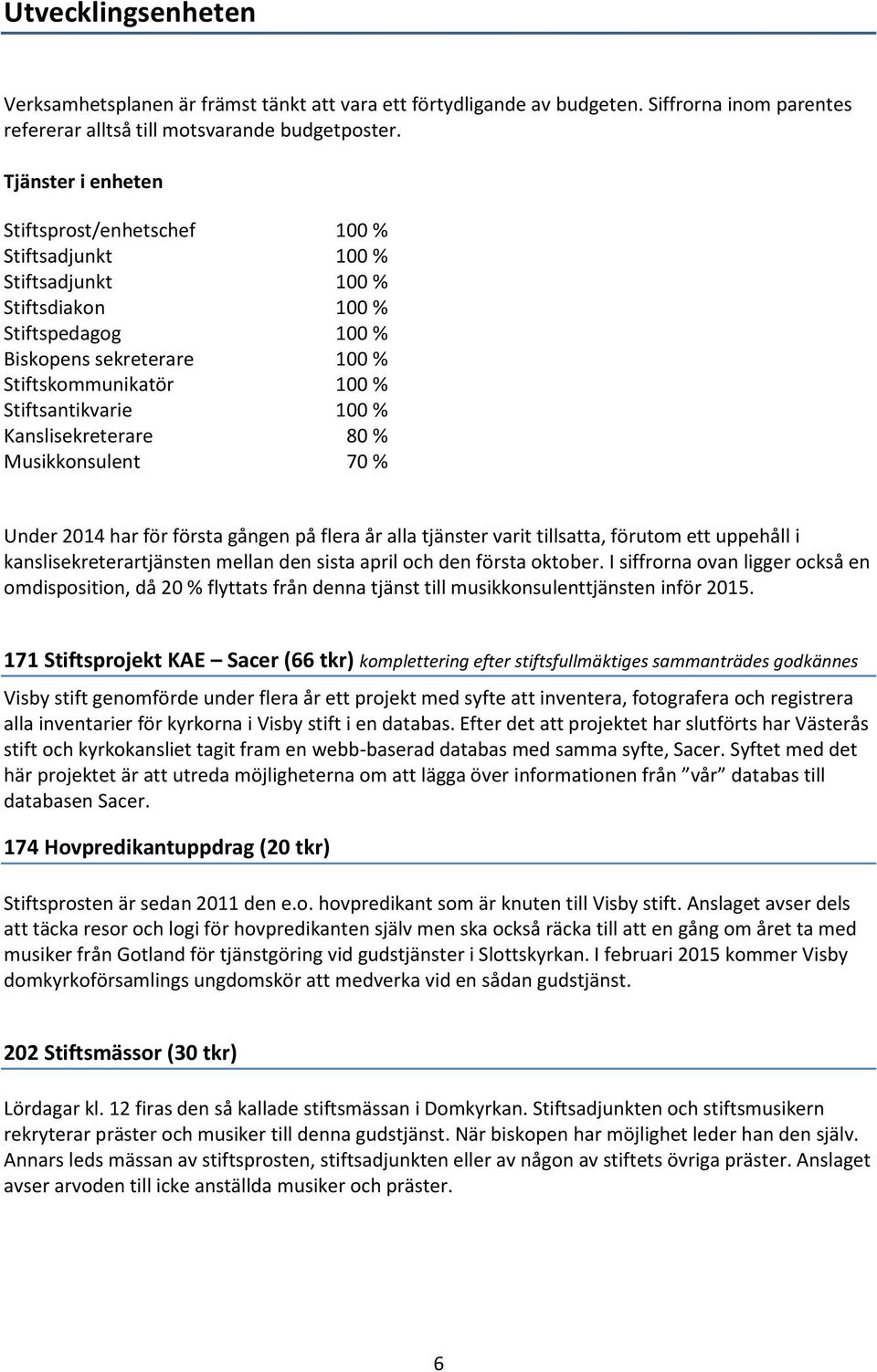 Verksamhetsplan och budget för Visby stift PDF Free Download