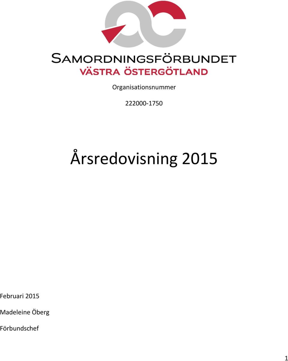 Årsredovisning 2015