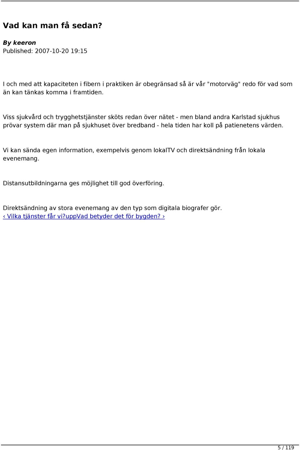 framtiden.