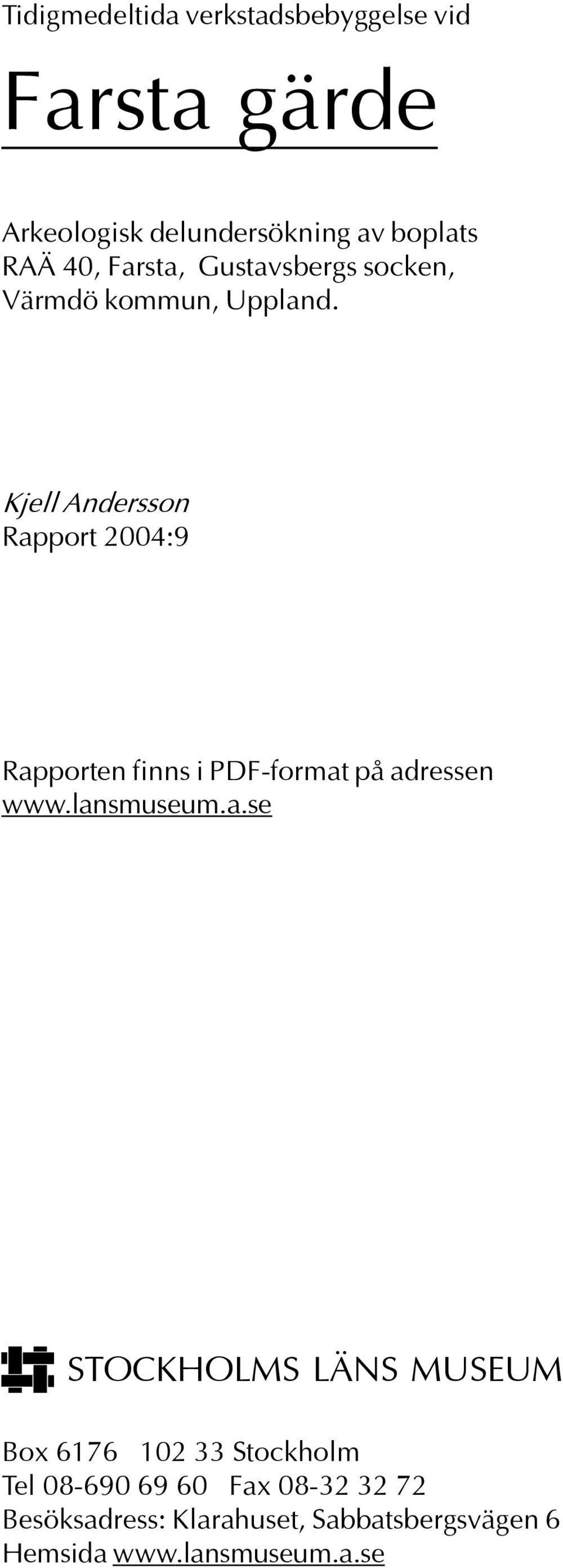 Kjell Andersson Rap