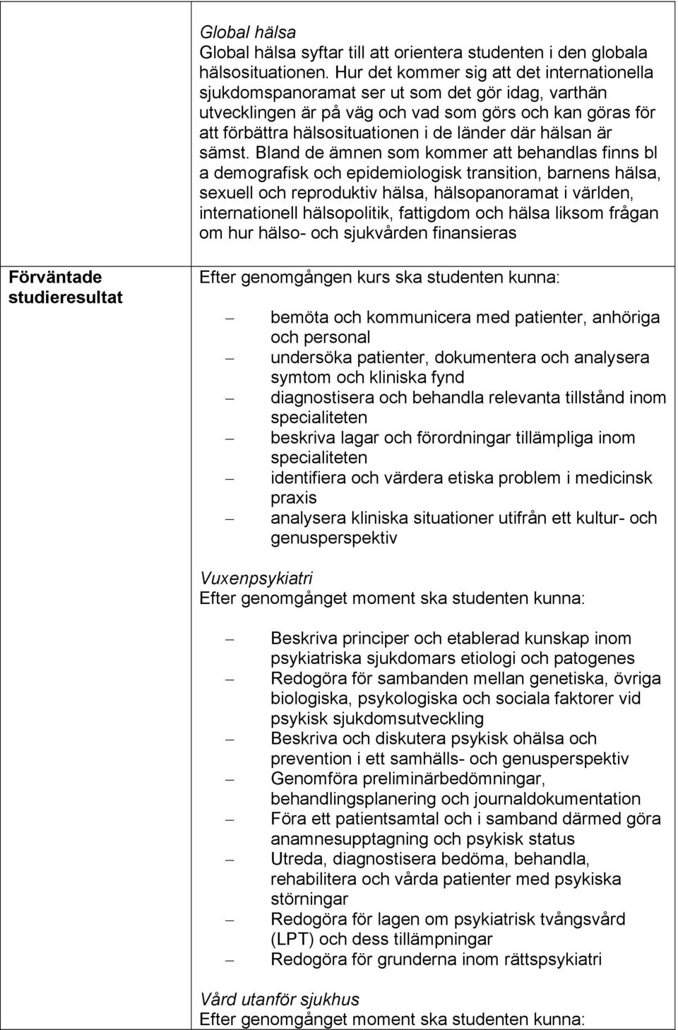 hälsan är sämst.