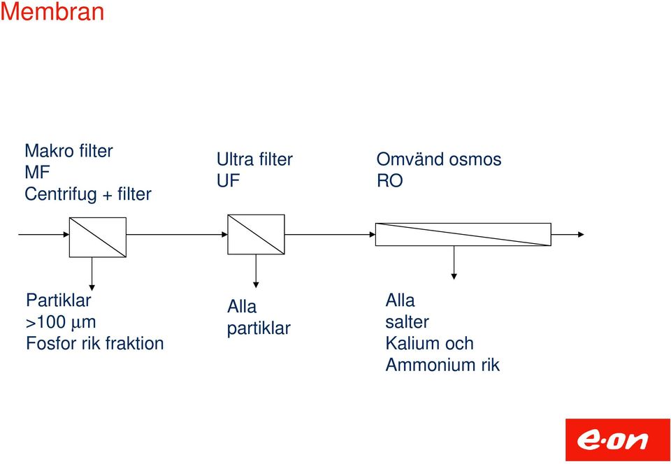 Partiklar >100 µm Fosfor rik fraktion