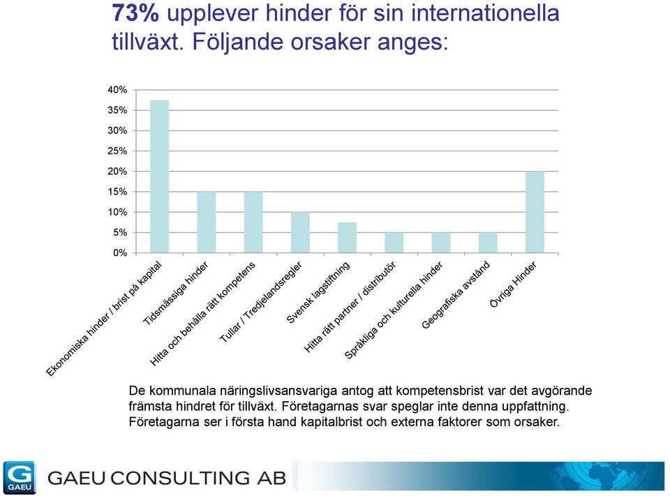 näringslivsansvariga antog att kompetensbrist var det avgörande främsta hindret för