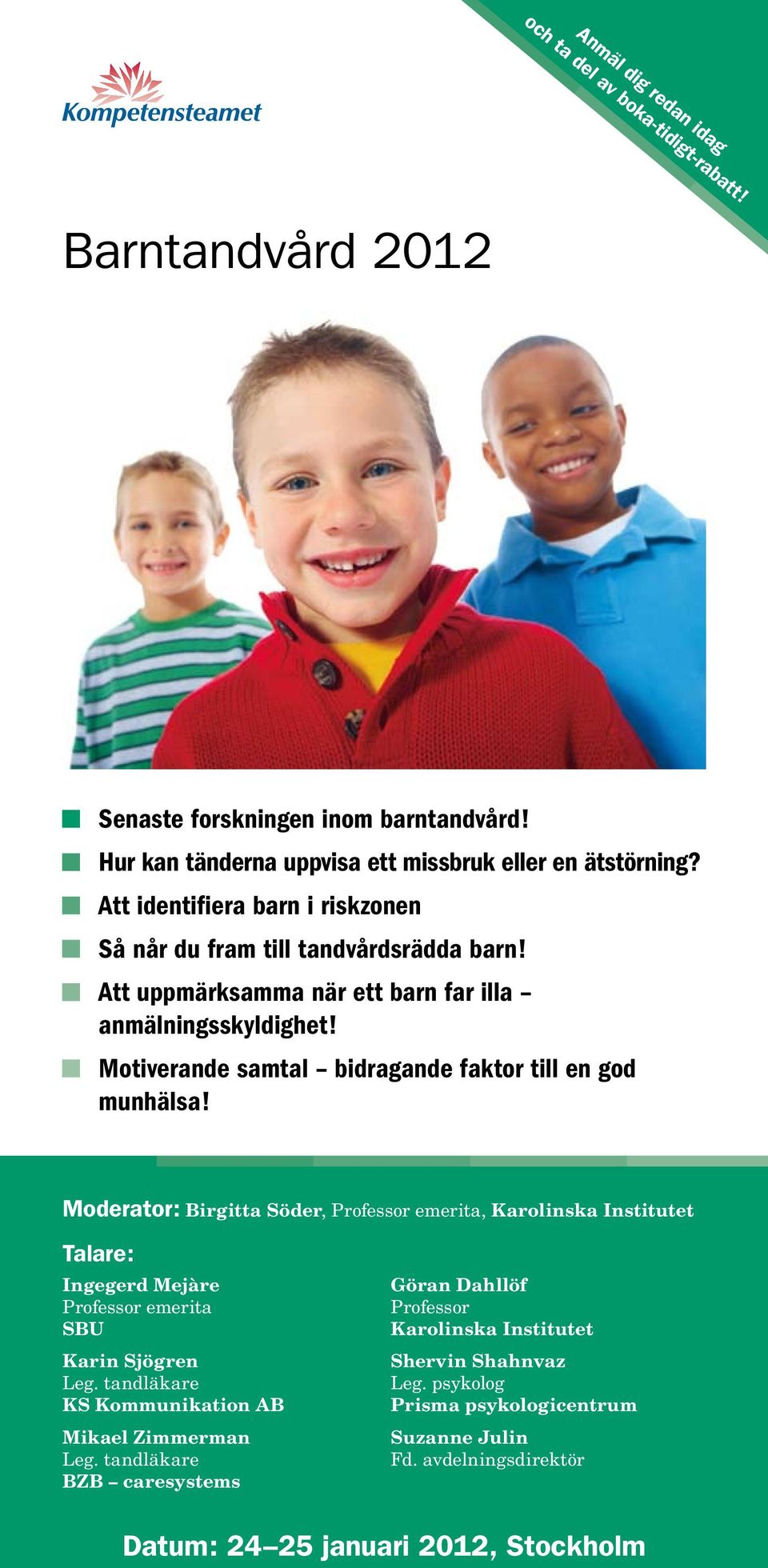 Motiverande samtal bidragande faktor till en god munhälsa!
