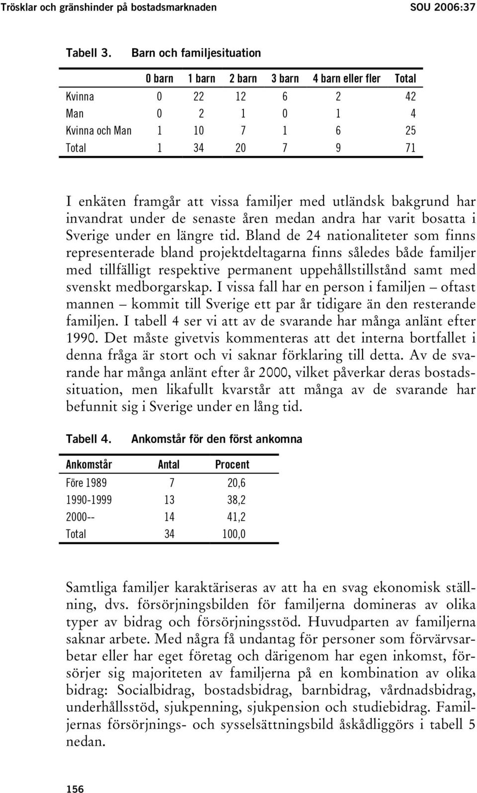 familjer med utländsk bakgrund har invandrat under de senaste åren medan andra har varit bosatta i Sverige under en längre tid.