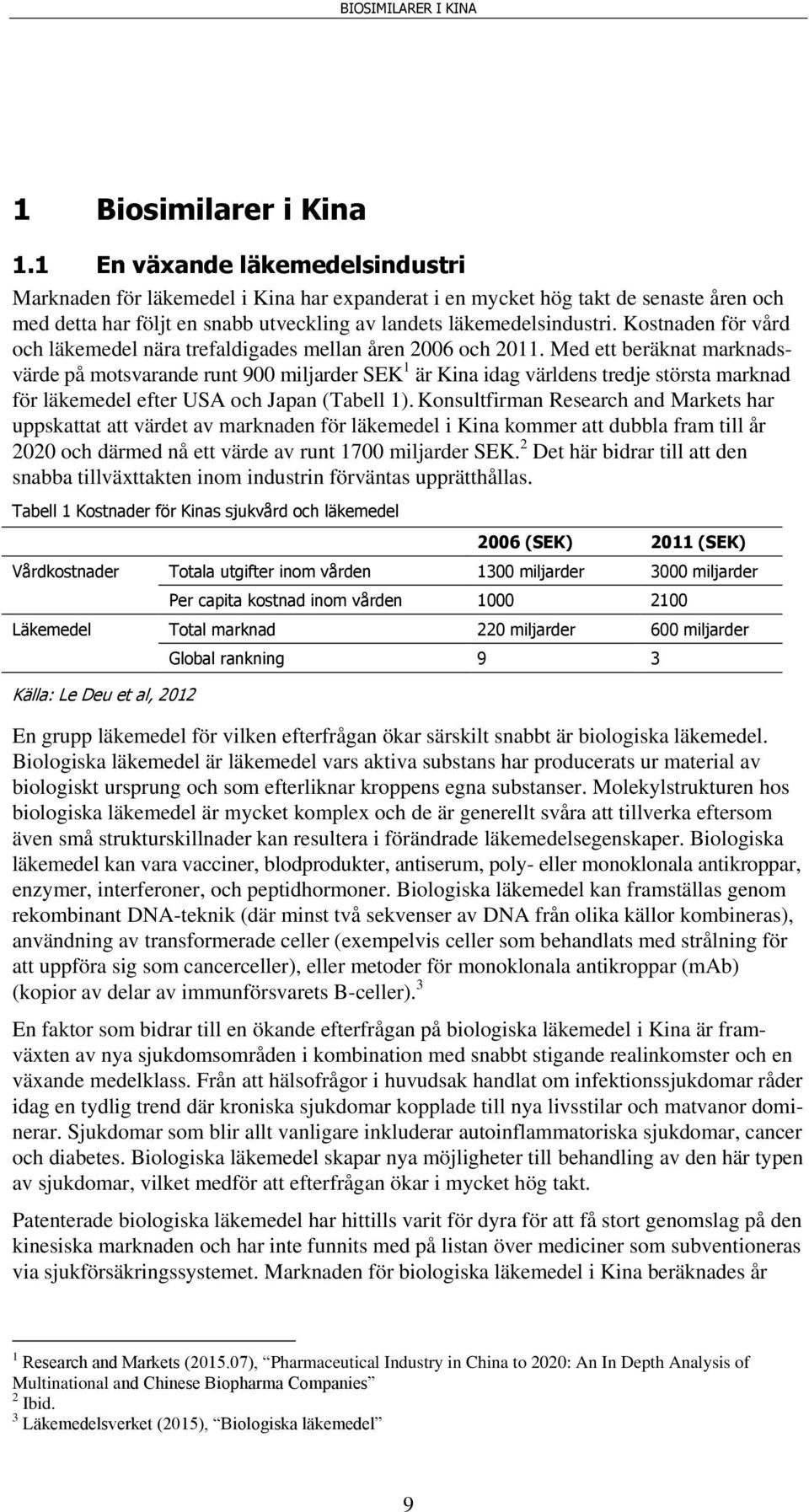 Kostnaden för vård och läkemedel nära trefaldigades mellan åren 2006 och 2011.