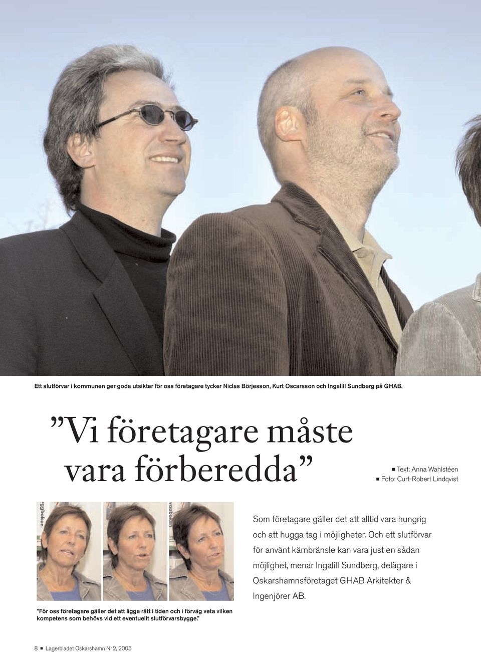 möjligheter.