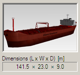 OWN SHIP NO: B Manövrering - motström Hamburg Att den studerande erhåller träning i manövrering av fartyg under strömförhållanden.