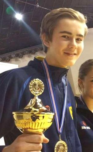 David Engman Sundsvalls Sportkarate NM-Guld 2015 SM-Guld 2015 och 2016 2:a