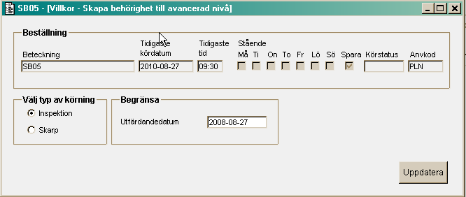 Mattias Wickberg 2010-10-11 5 (7) 5 Utskrifter Utskriftsmöjlighet från Nouveaufunktionen saknas. Batchens listor som hämtas till den egna datorn kan förstås skrivas ut.