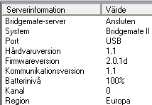 21 28 (40) Bridgemate 2 Bridgemate är ett trådlöst system för att administrera och resultatredovisa bridgespel.