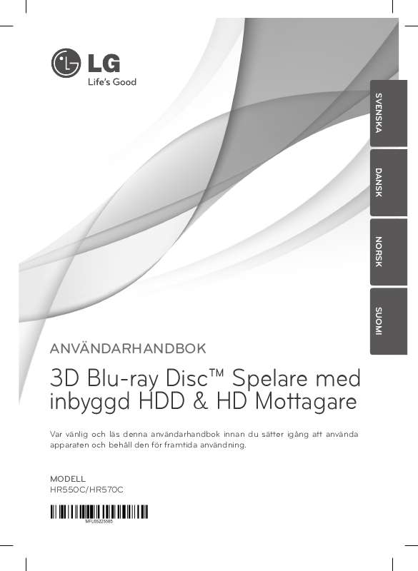 Du hittar svar på alla dina frågor i instruktionsbok (information, specifikationer,