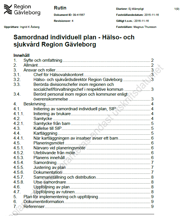 Beskrivning Giltigt t.o.m.