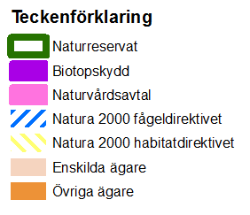 Fermansbo urskog är utpekade som Natura 2000-områden enligt EU:s habitatdirektiv och fågeldirektiv Kommentarer Anmärkningsvärt är att tre av biotopskydden var av biotopstypen
