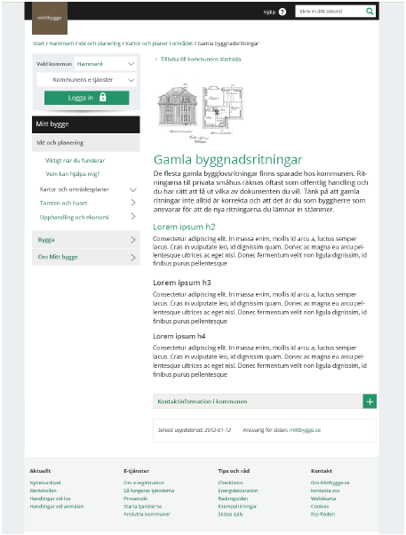 INNEHÅLLSSIDA 1. Har alltid en brödsmula 2.