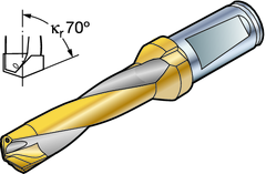 ROT - SW Coromant Delta 3.5 D c Whistle Notch-skaft Coromant Delta BORRNIN Borrdiameter: Håldjup: Håltolerans: Ytjämnhet: Skärvätska: 10,00 30,40 mm (0,394 1,197 tum) 3.