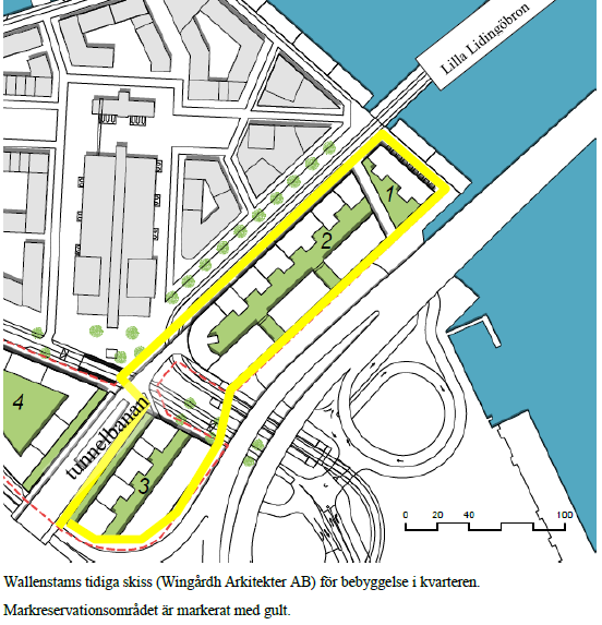 problem och möjliga lösningar för att Ropsten ska fungera bättre för både Stockholm, landstinget och Lidingö.