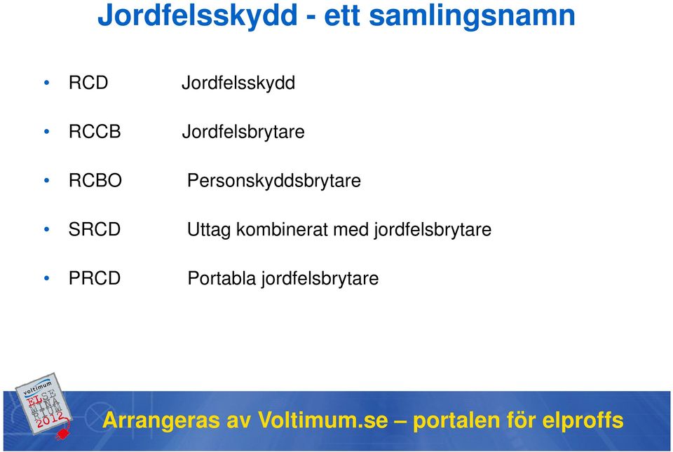 Uttag kombinerat med jordfelsbrytare PRCD Portabla