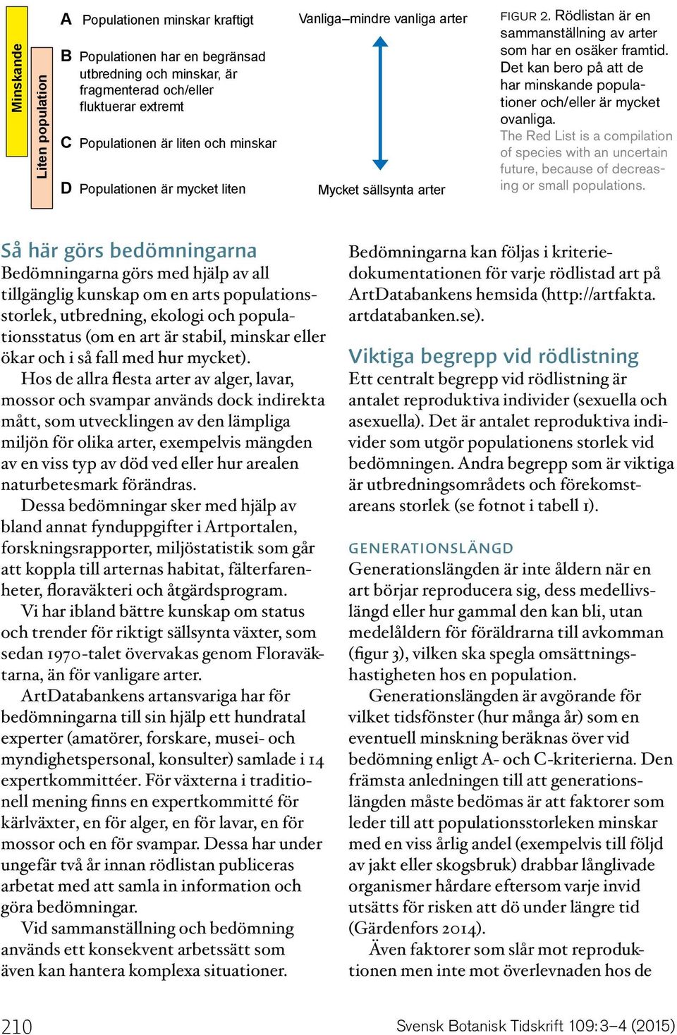 Det kan bero på att de har minskande populationer och/eller är mycket ovanliga. The Red List is a compilation of species with an uncertain future, because of decreasing or small populations.
