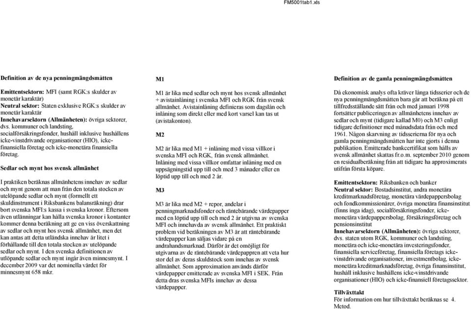 kommuner och landsting, socialförsäkringsfonder, hushåll inklusive hushållens icke-vinstdrivande organisationer (HIO), ickefinansiella företag och icke-monetära finansiella företag.