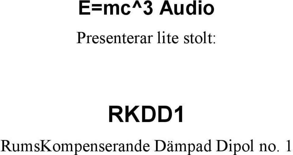 stolt: RKDD1