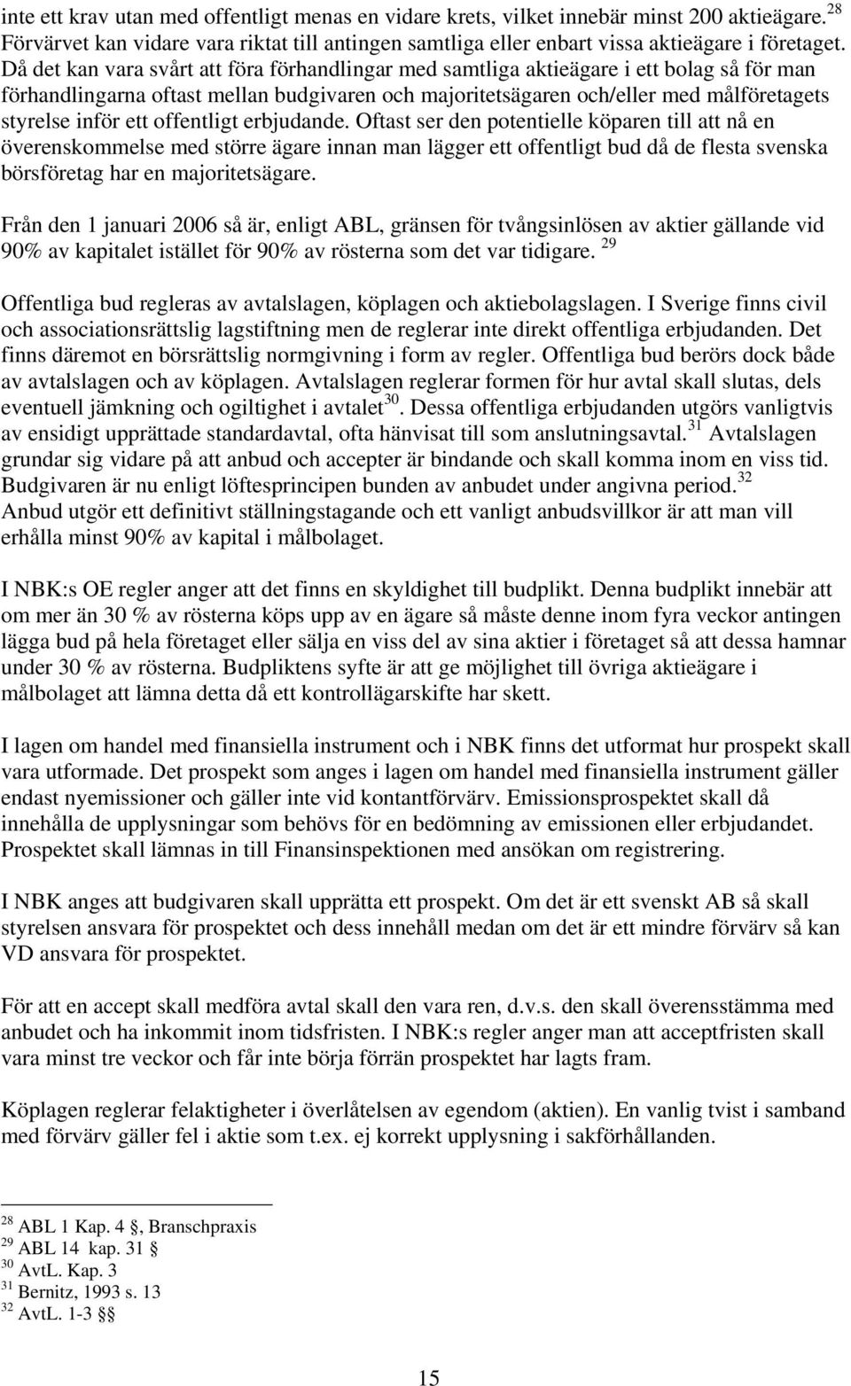 ett offentligt erbjudande.