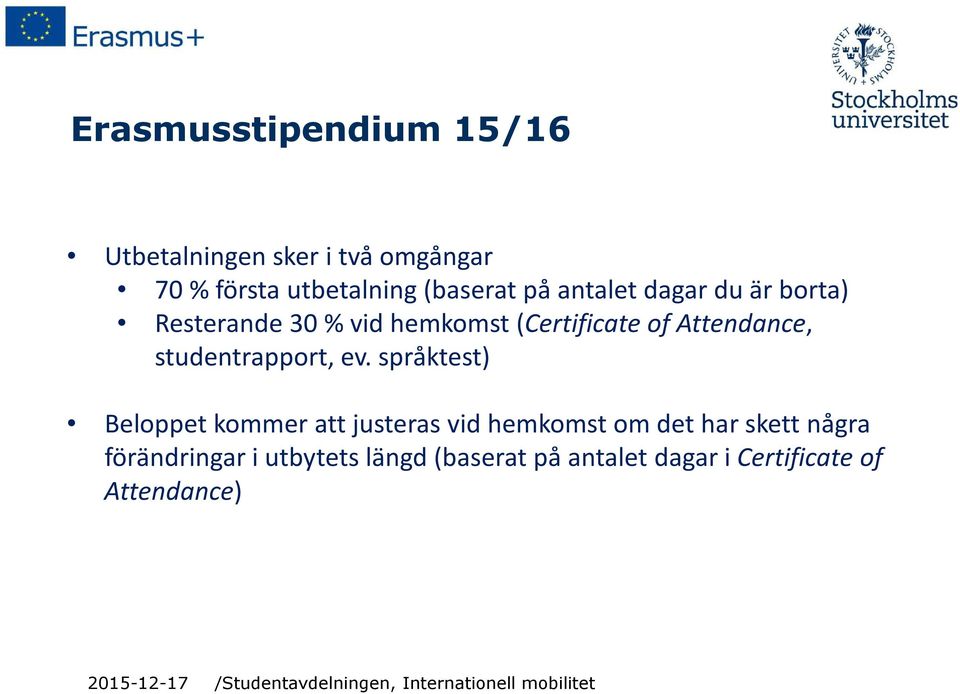 (CertificateofAttendance, studentrapport, ev.