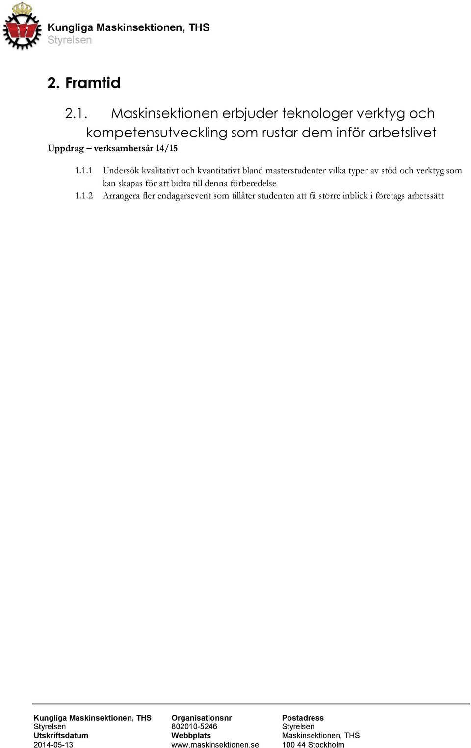 arbetslivet 1.