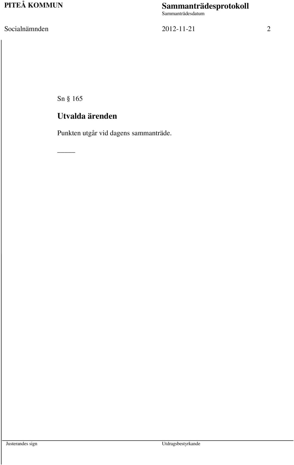 Utvalda ärenden