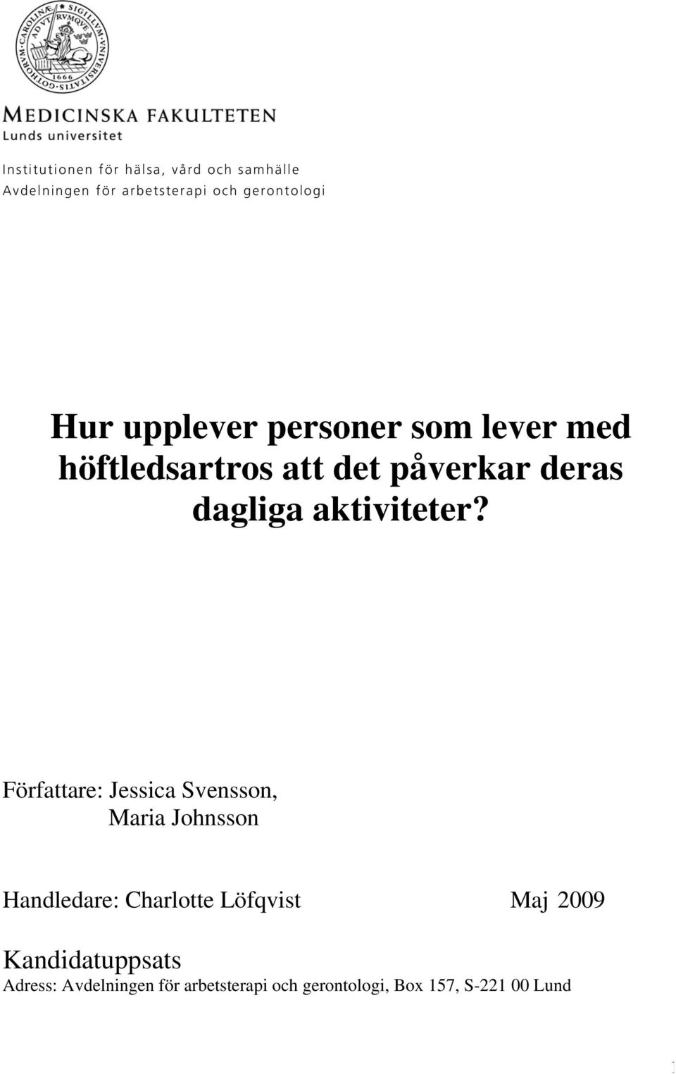 aktiviteter?