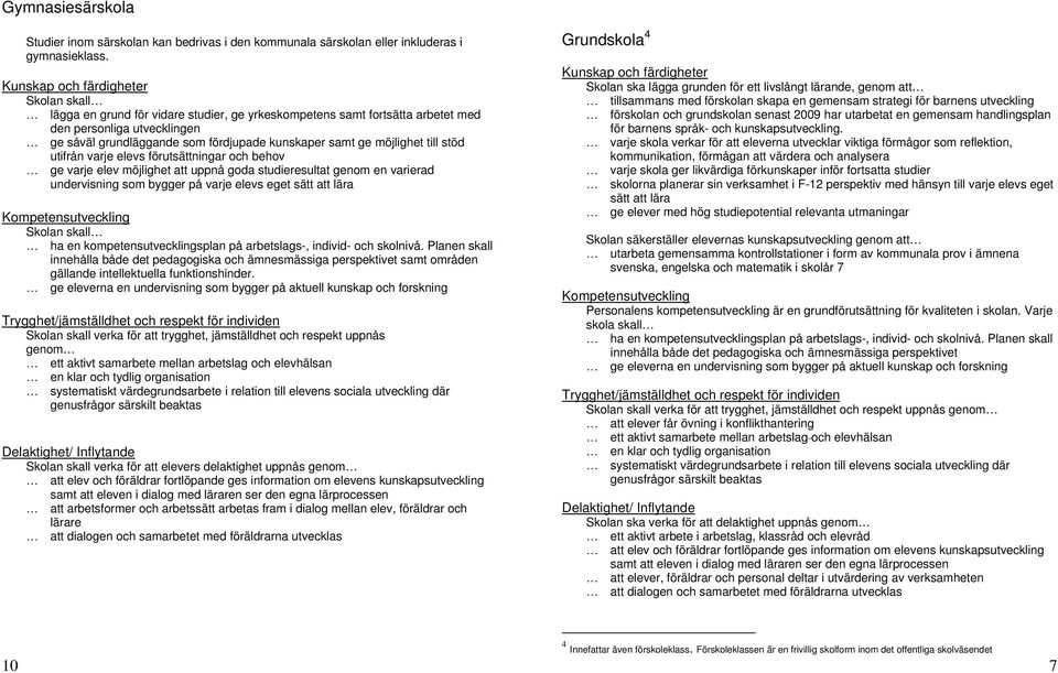 utifrån varje elevs förutsättningar och behov ge varje elev möjlighet att uppnå goda studieresultat genom en varierad undervisning som bygger på varje elevs eget sätt att lära Skolan skall ha en