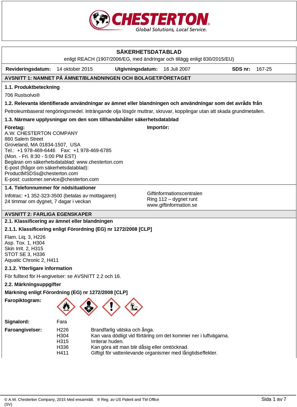 Relevanta identifierade användningar av ämnet eller blandningen och användningar som det avråds från Petroleumbaserat rengöringsmedel.