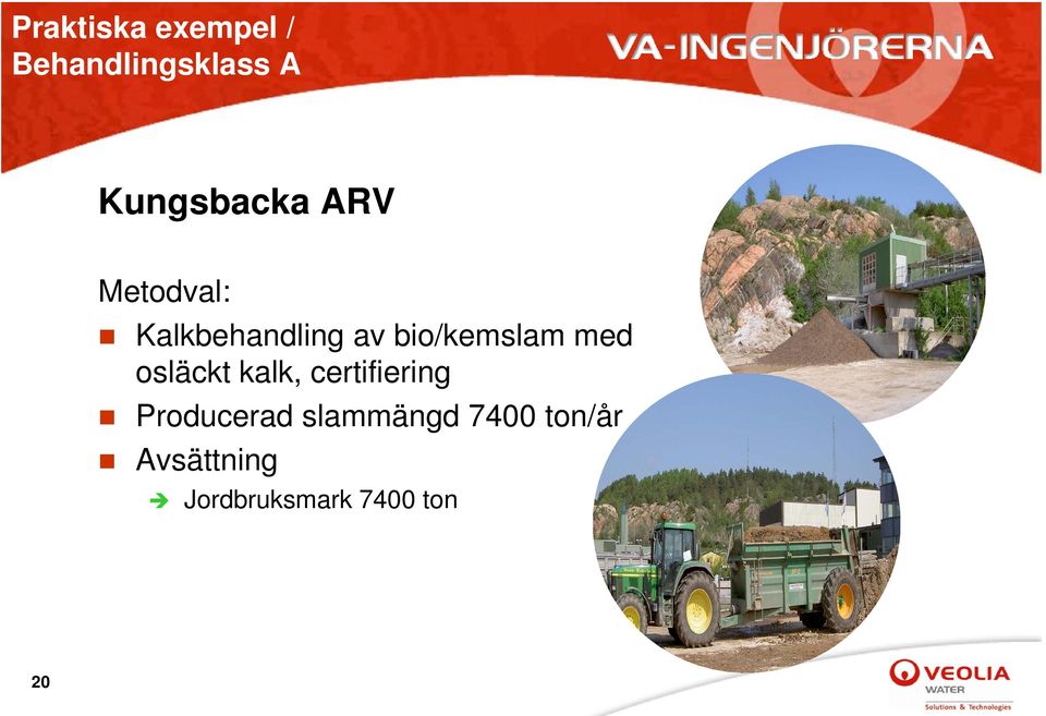 bio/kemslam med osläckt kalk, certifiering