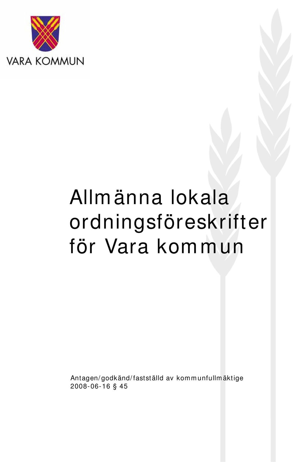 Vara kommun
