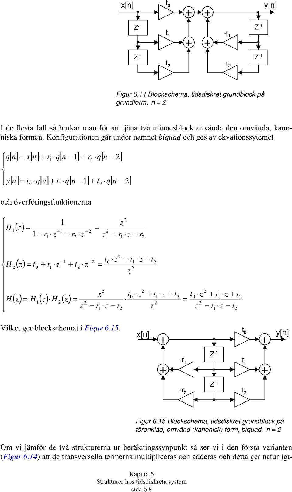 Om vi jämfö de vå sukue u eäkigsspuk så se vi i de fös vie (Figu 6.