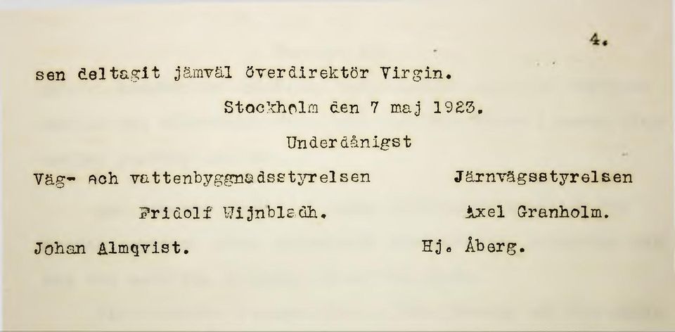 ftoh vattenbyggnads tyrelsen Johan Almqvist.