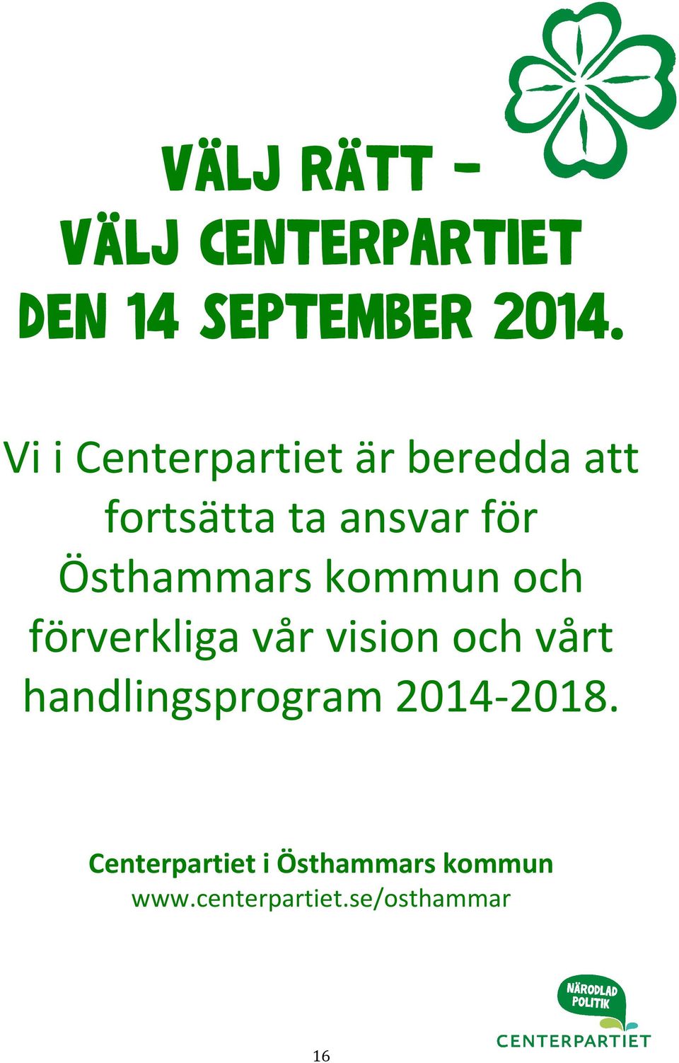 Östhammars kommun och förverkliga vår vision och vårt