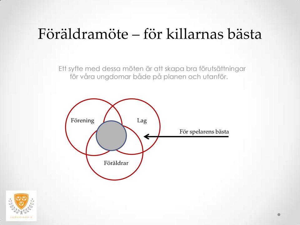 förutsättningar för våra ungdomar både på