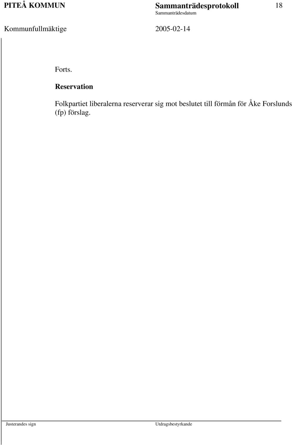 liberalerna reserverar sig mot