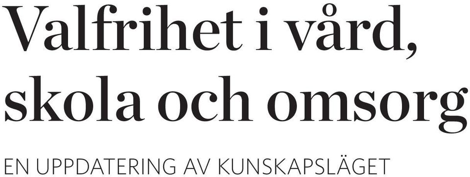 omsorg EN