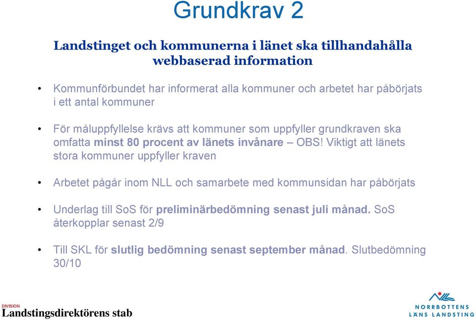 länets invånare OBS!